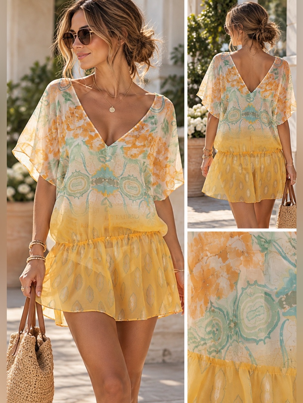 Free People swim suit cover up or tunic